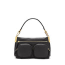 Borsa Donna a Mano con Tracolla COCCINELLE linea Hyle Small in Pelle Nera