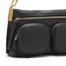 Borsa Donna a Mano con Tracolla COCCINELLE linea Hyle Small in Pelle Nera