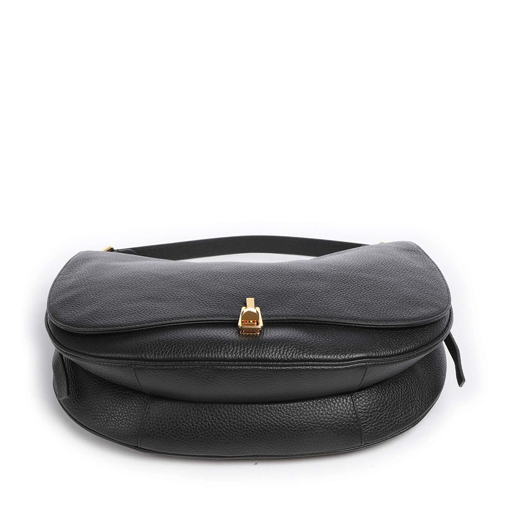 Borsa Donna a Spalla COCCINELLE linea Magie Soft Large in Pelle Nera