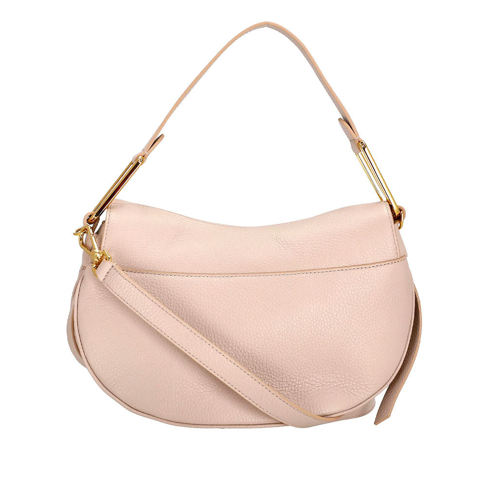 Borsa Donna a Mano con Tracolla COCCINELLE linea Magie Soft Medium in Pelle colore Rosette