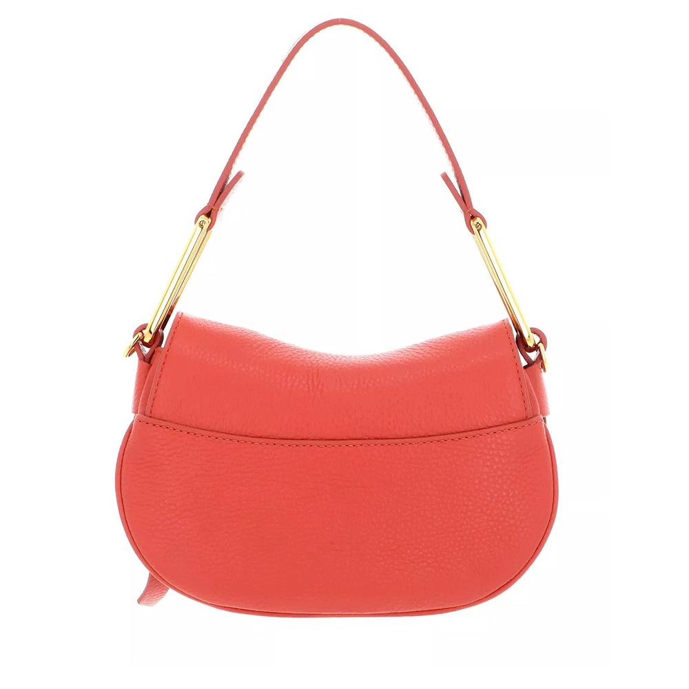 Borsa Donna a Mano COCCINELLE in Pelle Linea Magie Colore Grenadine Red Misura Small