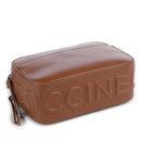 Borsa Donna Camera Bag a Tracolla COCCINELLE in Pelle Linea Myrtha colore Cognac