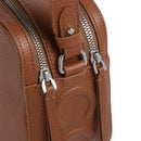 Borsa Donna Camera Bag a Tracolla COCCINELLE in Pelle Linea Myrtha colore Cognac