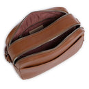 Borsa Donna Camera Bag a Tracolla COCCINELLE in Pelle Linea Myrtha colore Cognac