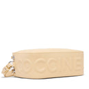 Women's Leather Camera Crossbody Bag COCCINELLE Myrtha in Birch