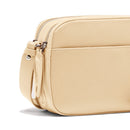 Women's Leather Camera Crossbody Bag COCCINELLE Myrtha in Birch