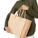 Women's Leather Shoulder Bag COCCINELLE Myrtha in Betulla