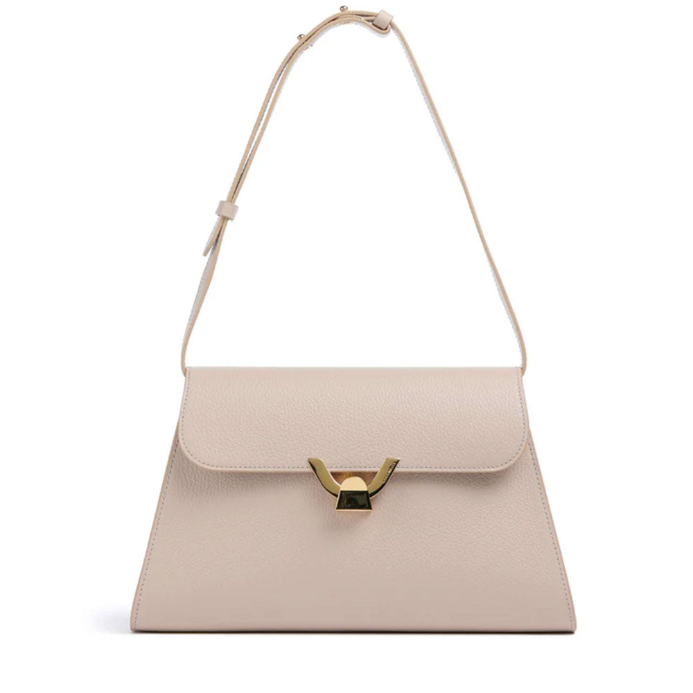 Borsa Donna a Spalla COCCINELLE in Pelle Rosette linea Dew Medium