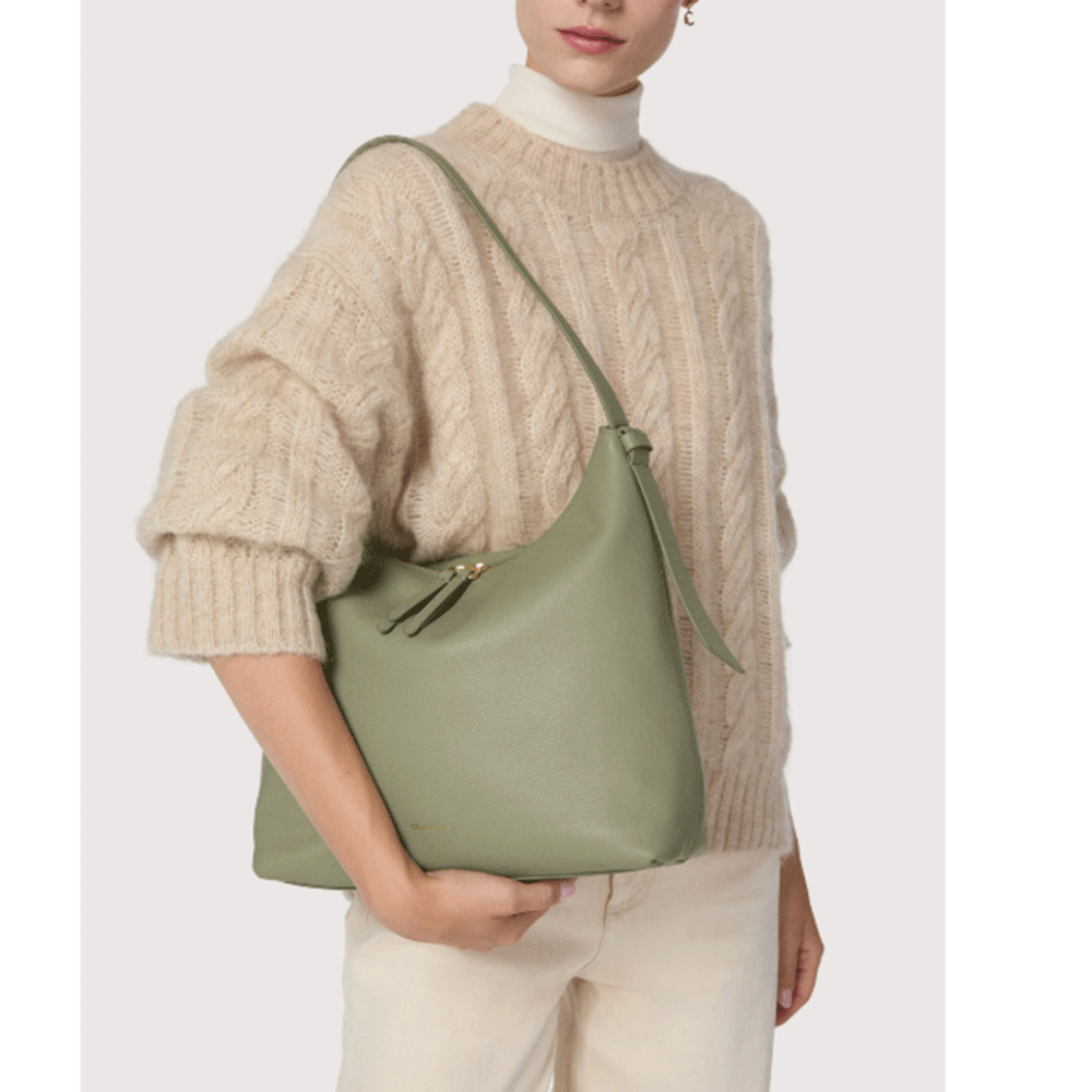 Borsa Hobo COCCINELLE in Pelle Linea Malory colore Ribes