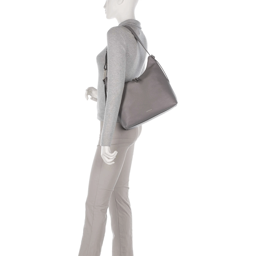 Borsa Hobo COCCINELLE in Pelle Linea Malory colore Grafite