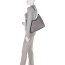 Borsa Hobo COCCINELLE in Pelle Linea Malory colore Grafite