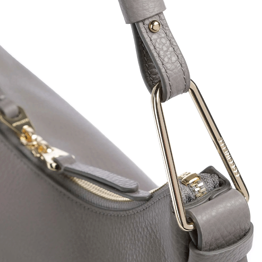 Borsa Hobo COCCINELLE in Pelle Linea Malory colore Grafite