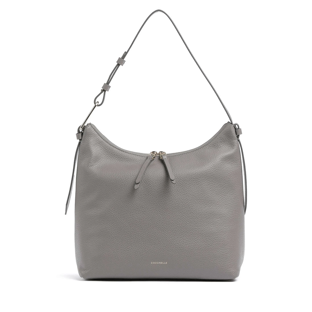 Borsa Hobo COCCINELLE in Pelle Linea Malory colore Grafite