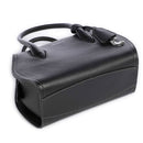 Women's Small Black Leather Handbag COCCINELLE Lord