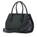 Women's Small Black Leather Handbag COCCINELLE Lord