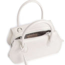 Women's Small Leather Handbag COCCINELLE Lord in Blanco