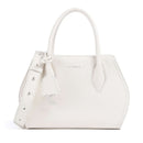 Women's Small Leather Handbag COCCINELLE Lord in Blanco