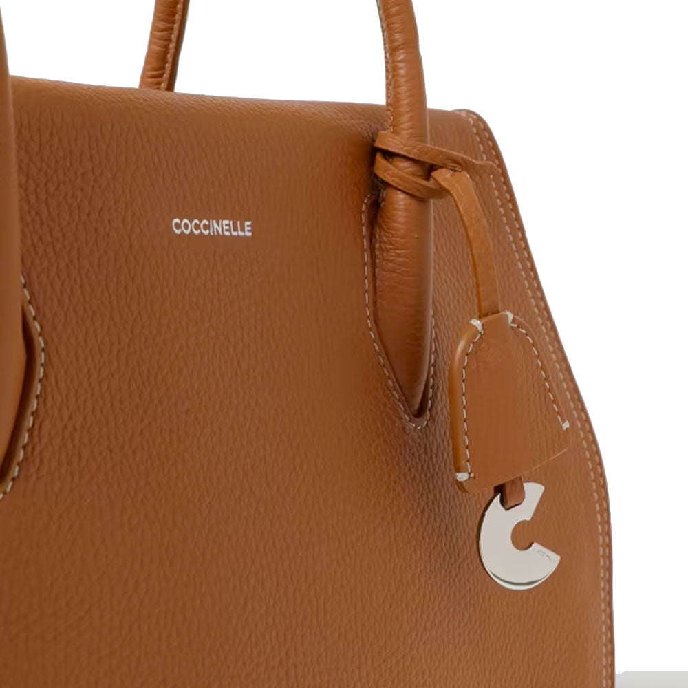 Damen-Henkeltasche COCCINELLE Modell Lord aus Leder in Cuir