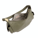 Borsa Donna a Spalla COCCINELLE in Pelle Colore Laurel Green linea Campus Large