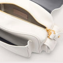 Borsa Donna a Tracolla COCCINELLE in Pelle Colore Blanco linea Campus Small