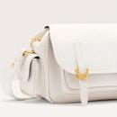 Borsa Donna a Tracolla COCCINELLE in Pelle Colore Blanco linea Campus Small
