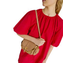 Borsa Donna a Mano COCCINELLE in Pelle Colore Blanco linea Campus Mini