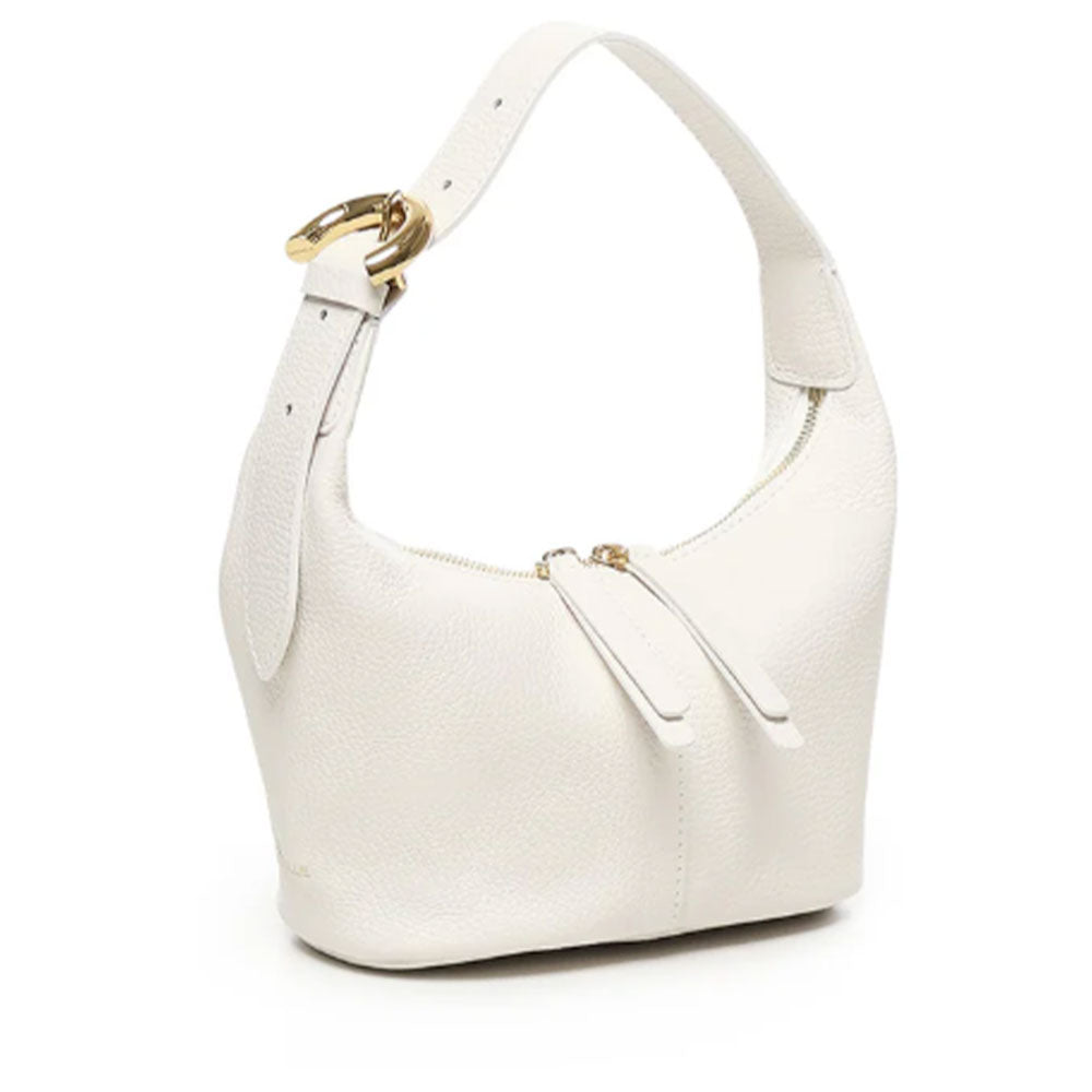 Borsa Donna a Spalla COCCINELLE in Pelle linea Fernanda Small Colore Blanco