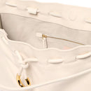 Borsa Donna a Spalla COCCINELLE in Pelle Liscia Linea Isabella Colore Blanco