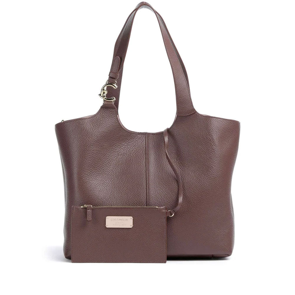Borsa Donna a Spalla COCCINELLE Linea C-Easy Large Colore Berry
