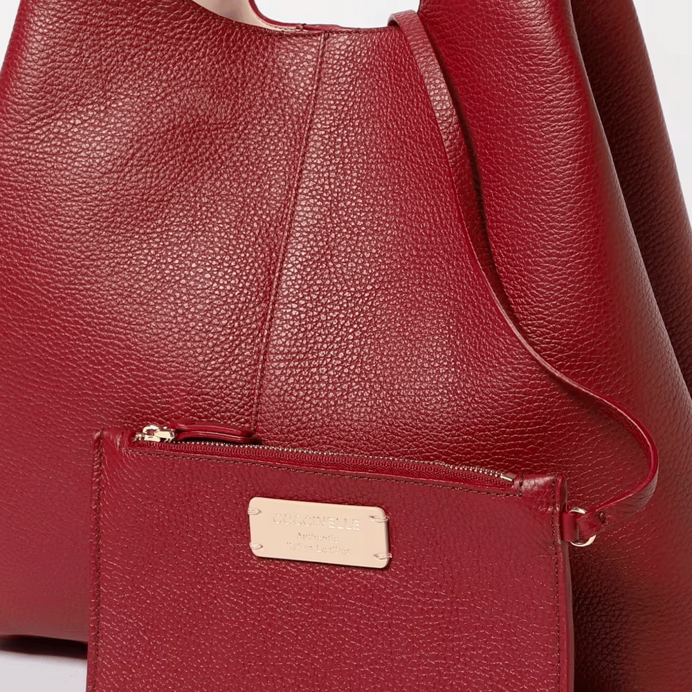 Borsa Donna a Spalla COCCINELLE Linea C-Easy Large Colore Ribes