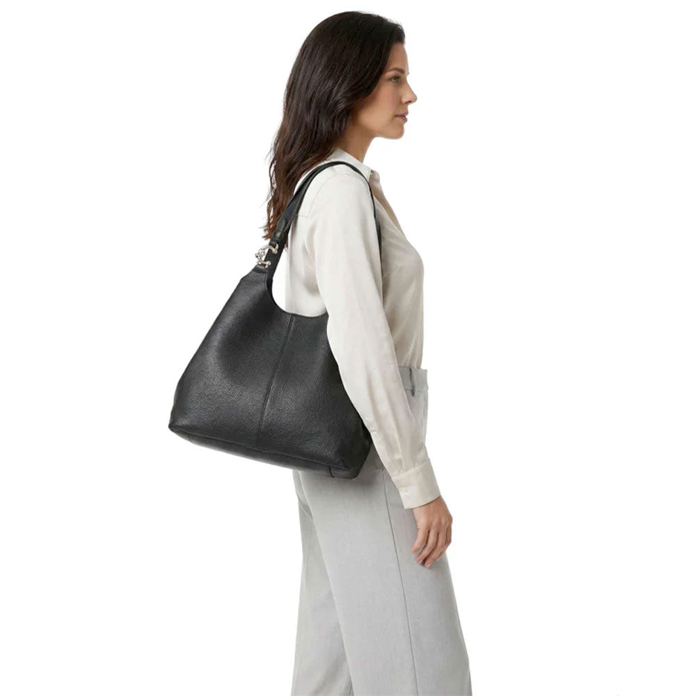 Borsa Donna a Spalla COCCINELLE Linea C-Easy Large Colore Nero