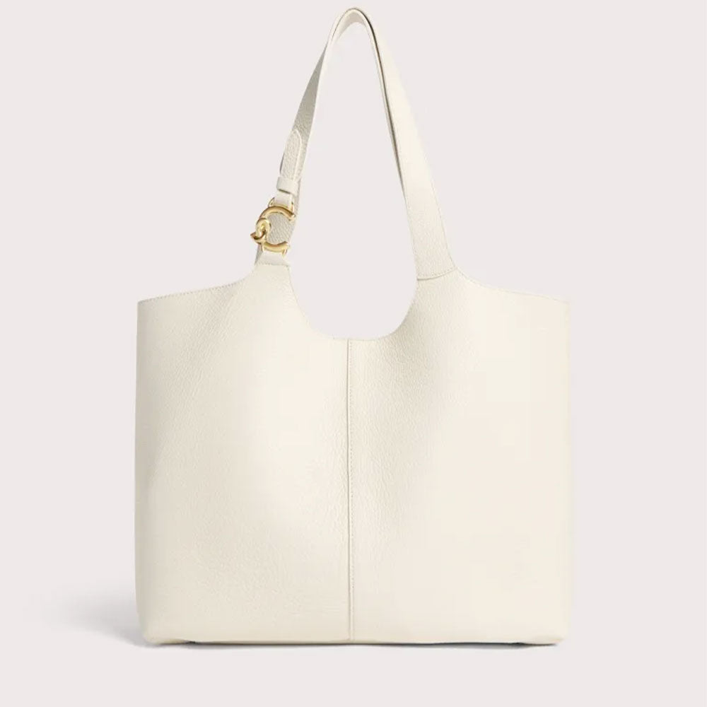 Borsa Donna a Spalla COCCINELLE Linea C-Easy Large Colore Pearl