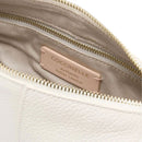 Borsa Donna a Tracolla COCCINELLE in Pelle linea Abigail Colore Blanco
