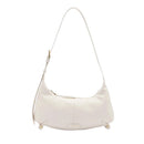 Borsa Donna a Tracolla COCCINELLE in Pelle linea Abigail Colore Blanco