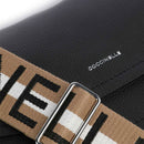 Borsa Donna a Tracolla COCCINELLE in Pelle linea Raquel Colore Noir - Cuir