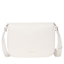 Damen-Umhängetasche COCCINELLE aus genarbtem Leder in Pearl Modell C-Me Small
