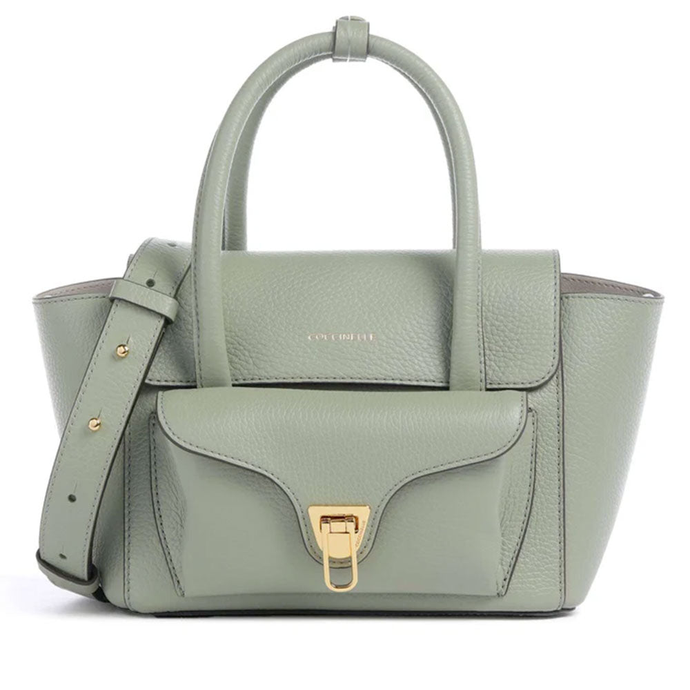 Coccinelle Beat Double Small Handtasche Damen Greenery
