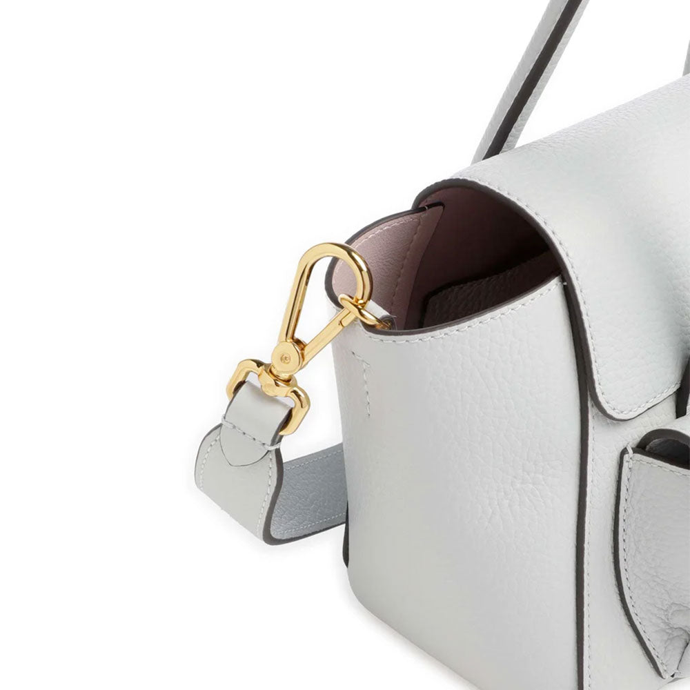 Borsa Donna a Mano COCCINELLE in Pelle Snow linea Beat Double Small