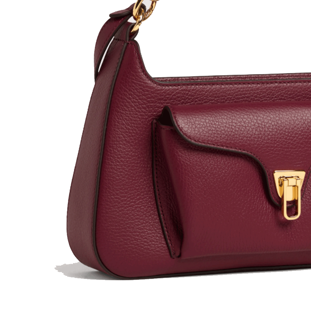 Borsa Donna a Mano COCCINELLE in Pelle linea Beat Generation Medium Colore Ribes