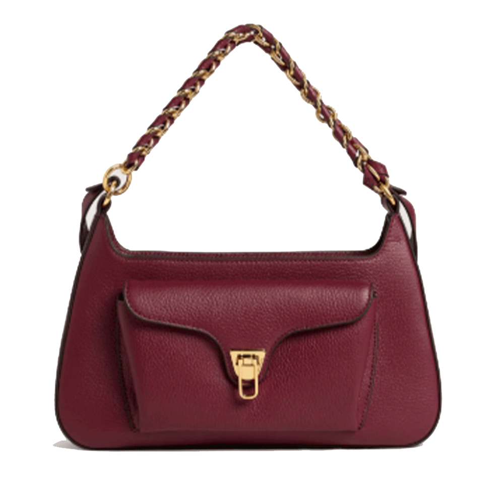 Borsa Donna a Mano COCCINELLE in Pelle linea Beat Generation Medium Colore Ribes