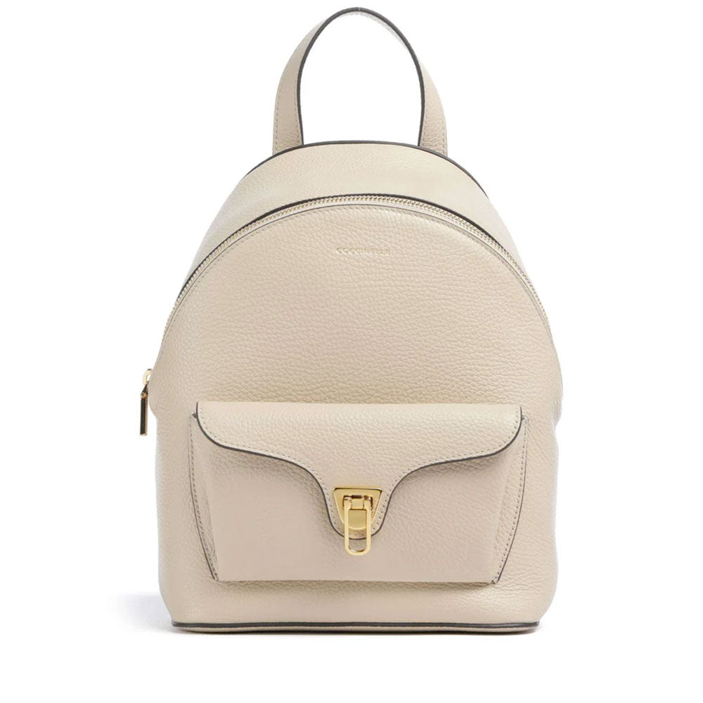 Zaino Donna COCCINELLE in Pelle Linea Beat Generation colore Sandshell