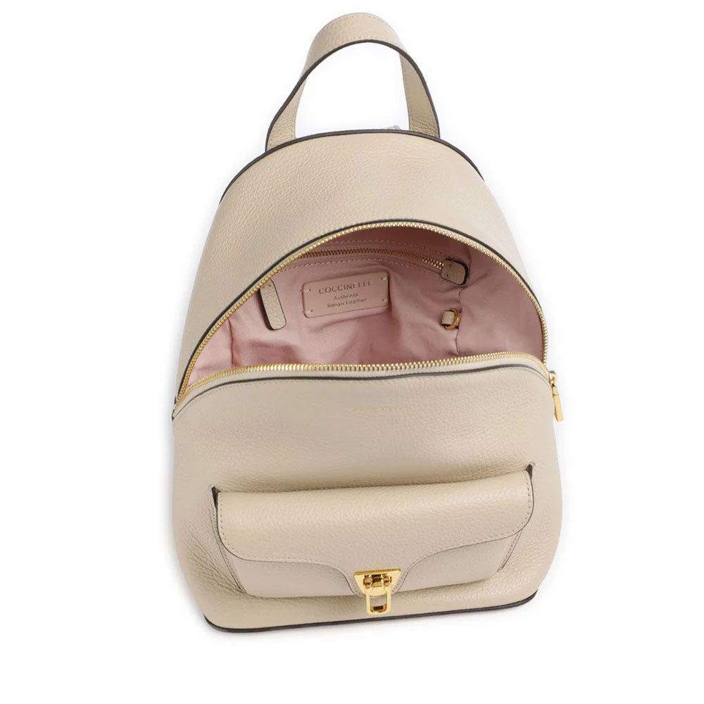 Zaino Donna COCCINELLE in Pelle Linea Beat Generation colore Sandshell