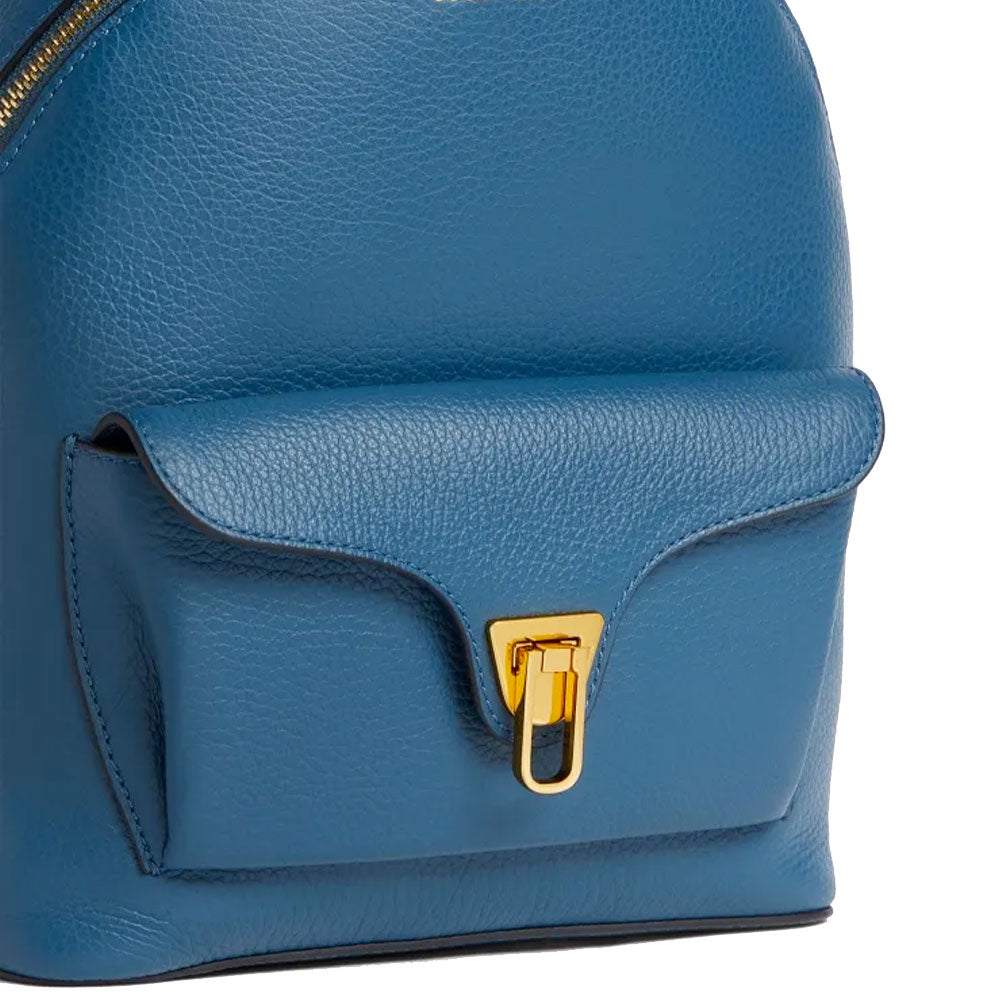 Zaino Donna COCCINELLE in Pelle Linea Beat Generation colore Deep Blue