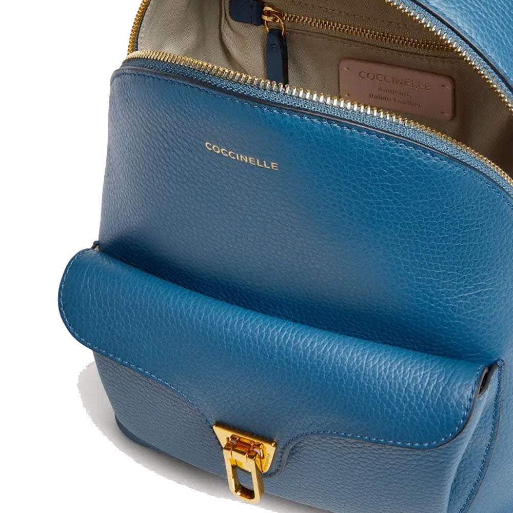 Zaino Donna COCCINELLE in Pelle Linea Beat Generation colore Deep Blue