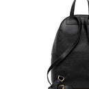 Großer Damen-Rucksack COCCINELLE aus Leder Modell Beat Generation in Schwarz