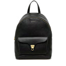 Großer Damen-Rucksack COCCINELLE aus Leder Modell Beat Generation in Schwarz