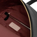 Großer Damen-Rucksack COCCINELLE aus Leder Modell Beat Generation in Schwarz