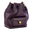 Borsa Donna a Tracolla COCCINELLE in Pelle linea Beat Generation Large Colore Prune