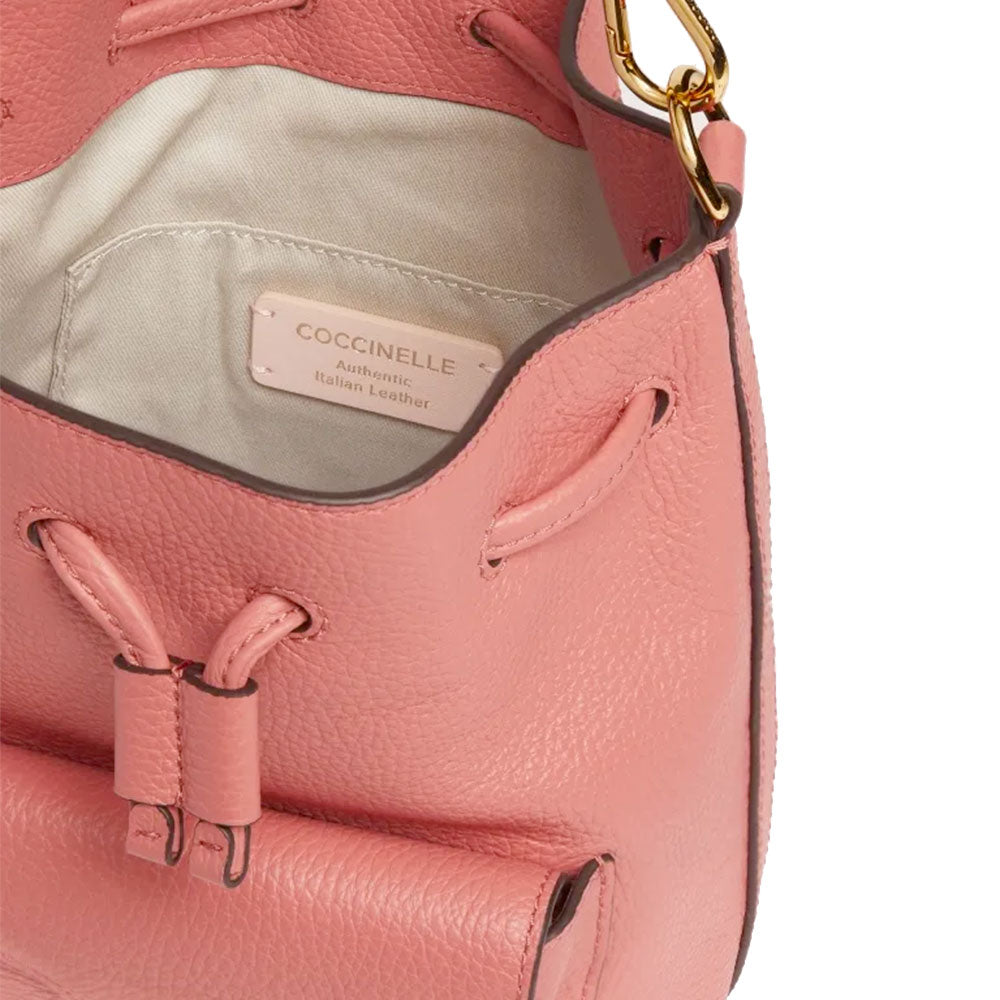 Borsa Donna a Mano COCCINELLE in Pelle linea Beat Generation Small Colore Pink Clay