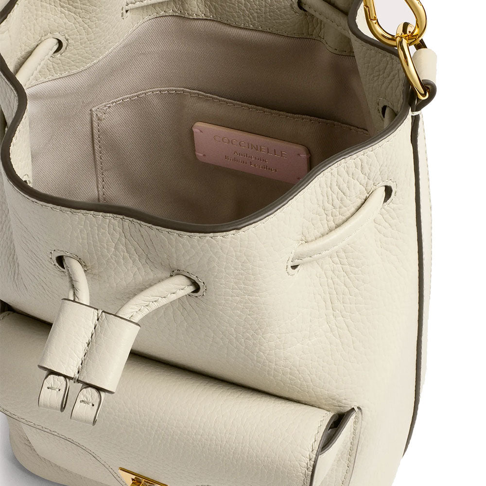 Borsa Donna a Mano COCCINELLE in Pelle linea Beat Generation Small Colore Eucalipto